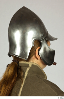 Medieval helmet  1 head helmet historical medieval iron helmet…